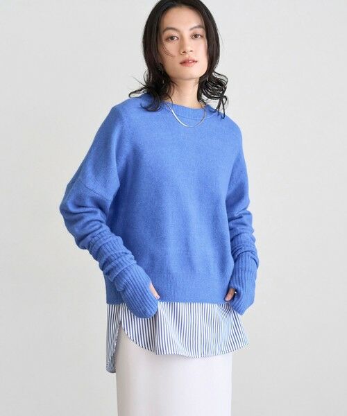 UNFILO / アンフィーロ カットソー | シャツコンビレイヤードTシャツ | 詳細22