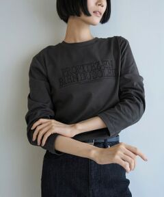 【抗菌防臭/洗える】ロゴ刺繍 Tシャツ