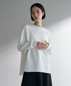 BEAUTY FORM JERSEY バックZIPプルオーバー