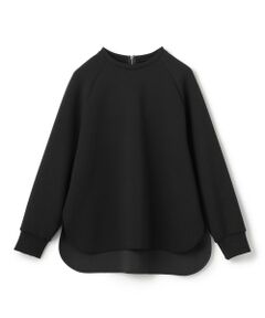 BEAUTY FORM JERSEY バックZIPプルオーバー