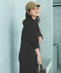 UNFILO / アンフィーロ その他トップス | 【野呂佳代さん着用】BEAUTY FORM JERSEY バックZIPプルオーバー