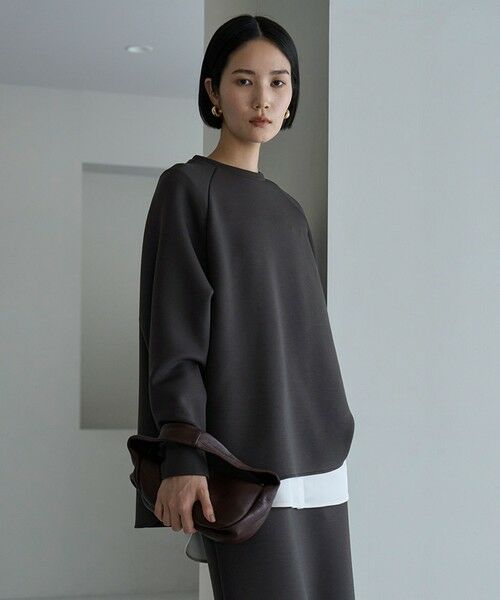 UNFILO / アンフィーロ その他トップス | BEAUTY FORM JERSEY バックZIPプルオーバー | 詳細22