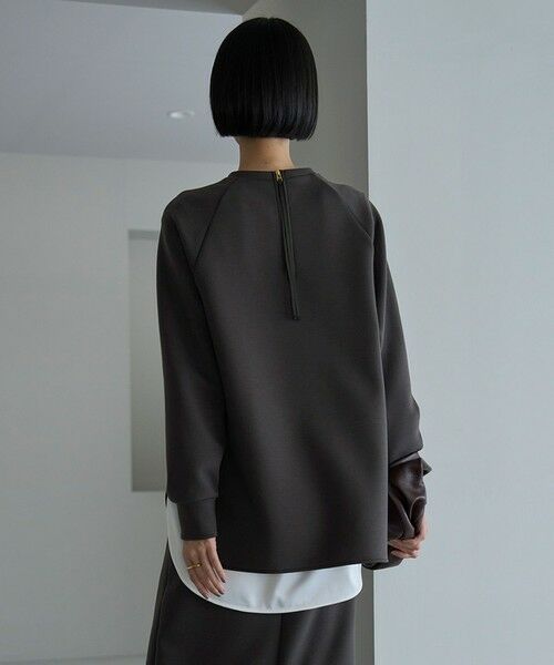 UNFILO / アンフィーロ その他トップス | BEAUTY FORM JERSEY バックZIPプルオーバー | 詳細23