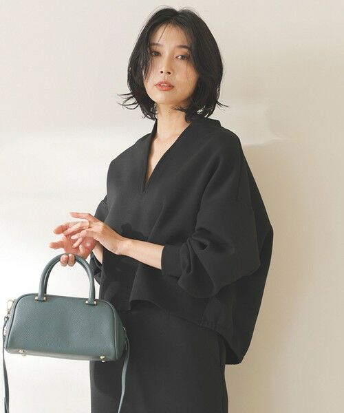 UNFILO / アンフィーロ スウェット | BEAUTY FORM JERSEY キーネックプルオーバー | 詳細20