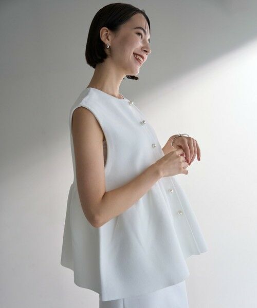 UNFILO / アンフィーロ ニット・セーター | 【VERY×UNFILOコラボ】2WAY ペプラムジレ | 詳細3