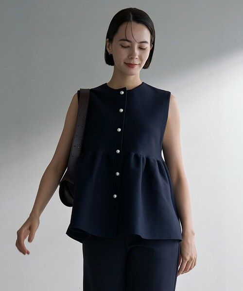 UNFILO / アンフィーロ ニット・セーター | 【VERY×UNFILOコラボ】2WAY ペプラムジレ | 詳細9