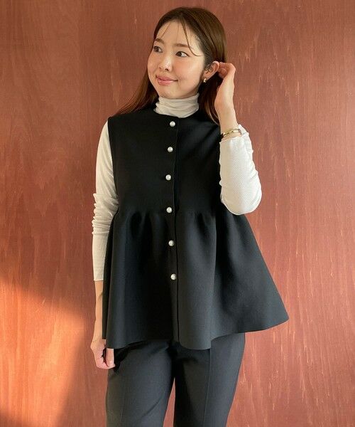 UNFILO / アンフィーロ ニット・セーター | 【VERY×UNFILOコラボ】2WAY ペプラムジレ | 詳細18