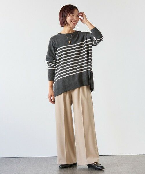 UNFILO / アンフィーロ その他パンツ | タックワイドパンツ | 詳細3