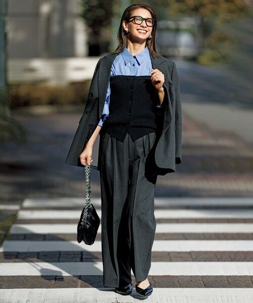 UNFILO / アンフィーロ その他パンツ | タックワイドパンツ | 詳細5