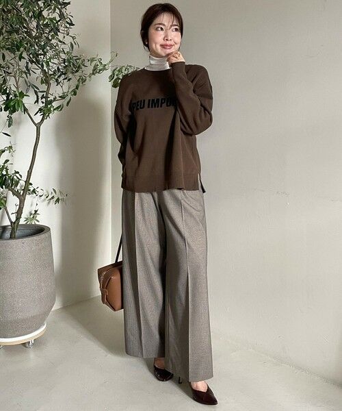 UNFILO / アンフィーロ その他パンツ | タックワイドパンツ | 詳細15