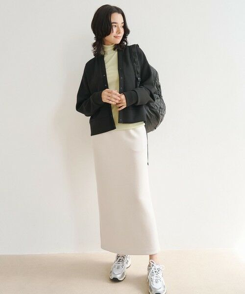 UNFILO / アンフィーロ ミニ・ひざ丈スカート | 【新色追加】BEAUTY FORM JERSEY Iラインスカート | 詳細27