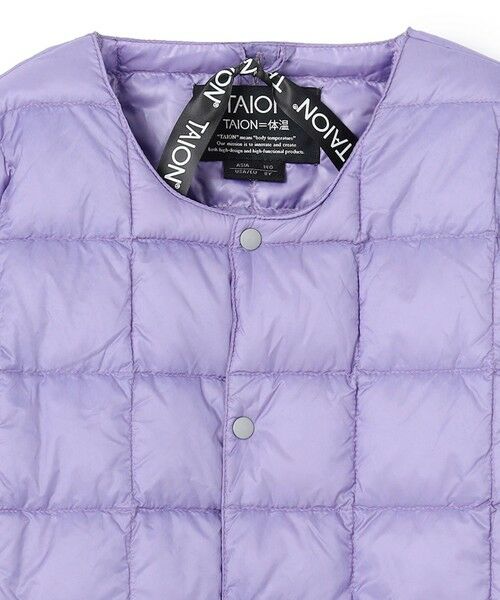 UNFILO / アンフィーロ ダウンジャケット・ベスト | 【新色追加/120-150cm】TAION クルージャケット(UNISEX) | 詳細15