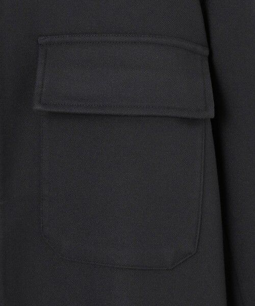 UNFILO / アンフィーロ ブルゾン | 【男女兼用】フラノライク ハーフジップ シャツブルゾン [24年秋冬商品] | 詳細9