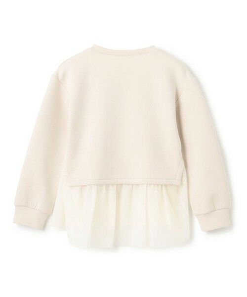 UNFILO / アンフィーロ スウェット | 【110-150cm】BEAUTY FORM JERSEY ペプラムスウェット | 詳細8