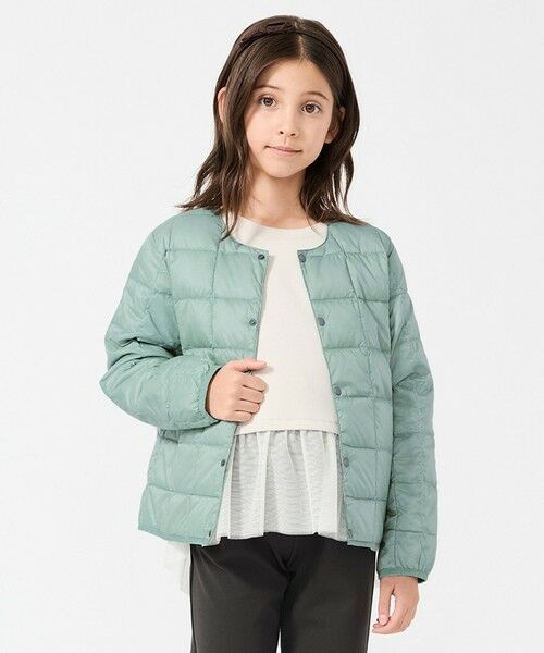 UNFILO / アンフィーロ スウェット | 【110-150cm】BEAUTY FORM JERSEY ペプラムスウェット | 詳細2