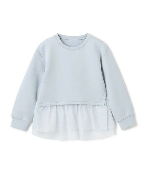 UNFILO / アンフィーロ スウェット | 【110-150cm】BEAUTY FORM JERSEY ペプラムスウェット | 詳細14