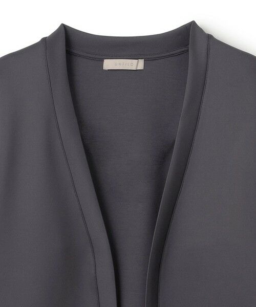 UNFILO / アンフィーロ カーディガン・ボレロ | BEAUTY FORM JERSEY 着流しカーディガン | 詳細8