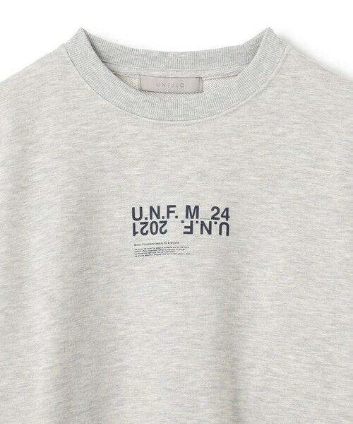 UNFILO / アンフィーロ スウェット | 【男女兼用】グラフィックプリント スウェットTEE [24年秋冬商品] | 詳細24