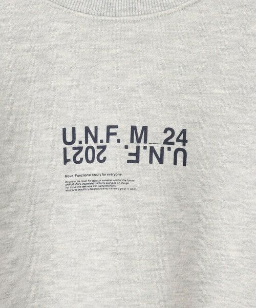 UNFILO / アンフィーロ スウェット | 【男女兼用】グラフィックプリント スウェットTEE [24年秋冬商品] | 詳細27