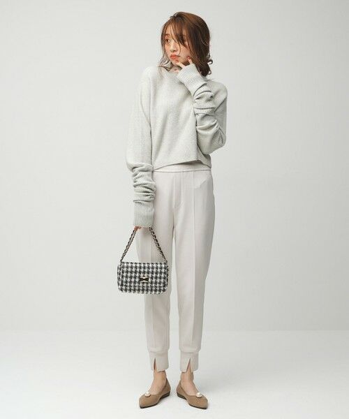 UNFILO / アンフィーロ ニット・セーター | ふわふわニット クロップドハイネック | 詳細2