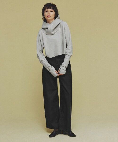 UNFILO / アンフィーロ ニット・セーター | ふわふわニット クロップドハイネック | 詳細9