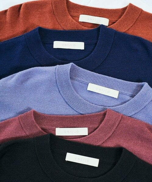 UNFILO / アンフィーロ ニット・セーター | 【男女兼用】ライトウォーム クルーネックニット | 詳細3