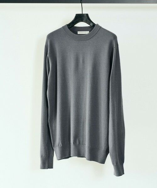 UNFILO / アンフィーロ ニット・セーター | 【男女兼用】ライトウォーム クルーネックニット | 詳細6