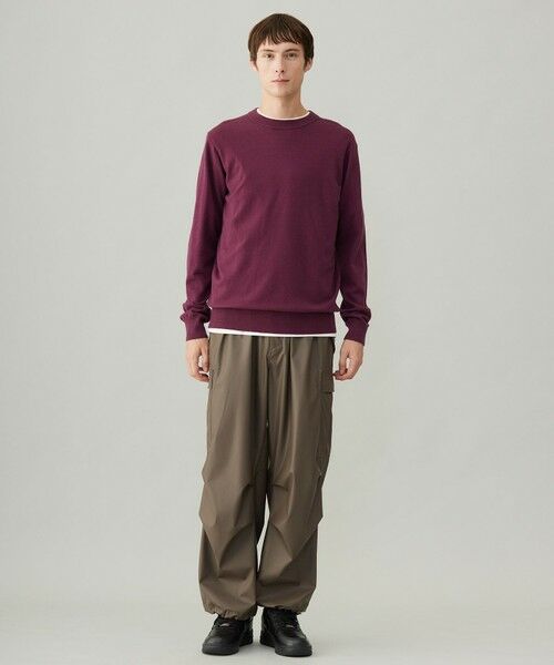 セール】 【男女兼用】ライトウォーム クルーネックニット