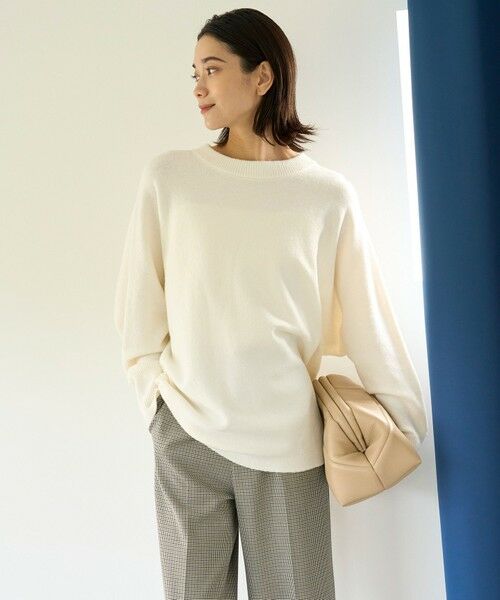 UNFILO / アンフィーロ ニット・セーター | ふわふわニット ラウンドヘム | 詳細19