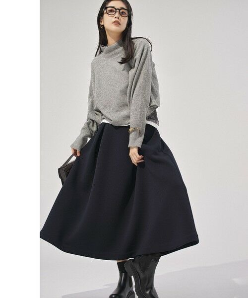 UNFILO / アンフィーロ ニット・セーター | ふわふわニット クロップドハイネック | 詳細18