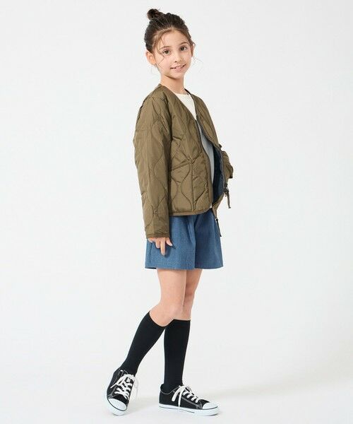 UNFILO / アンフィーロ ショート・ハーフ・半端丈パンツ | 【UNFILO KIDS】デニムキュロット | 詳細2