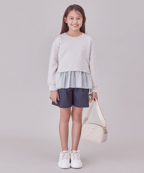 UNFILO / アンフィーロ ショート・ハーフ・半端丈パンツ | 【UNFILO KIDS】デニムキュロット | 詳細30