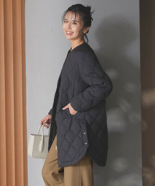 UNFILO / アンフィーロ ダウンジャケット・ベスト | 【自宅で洗濯OK / 軽量で暖かい】TAIONコラボ 2WAY キルティングダウン | 詳細3