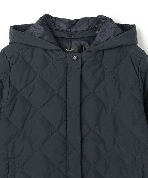 UNFILO / アンフィーロ ダウンジャケット・ベスト | 【自宅で洗濯OK / 軽量で暖かい】TAIONコラボ 2WAY キルティングダウン | 詳細15