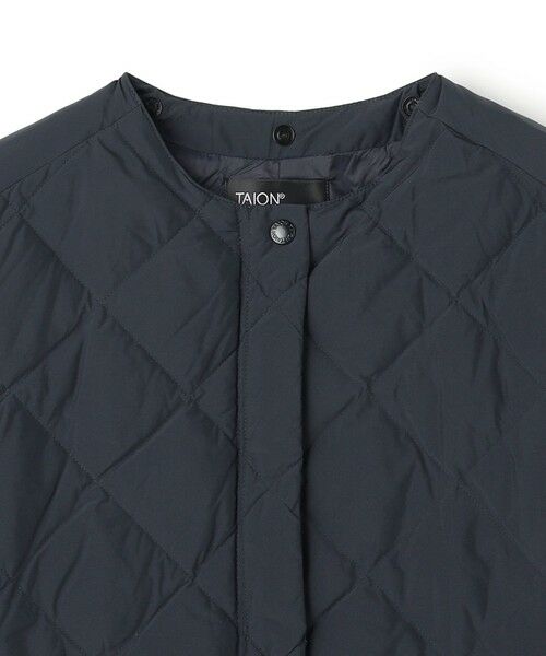 UNFILO / アンフィーロ ダウンジャケット・ベスト | 【自宅で洗濯OK / 軽量で暖かい】TAIONコラボ 2WAY キルティングダウン | 詳細22