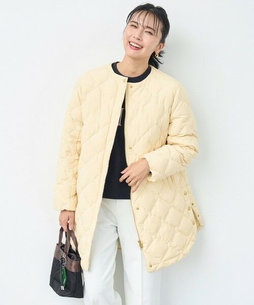 UNFILO / アンフィーロ ダウンジャケット・ベスト | 【自宅で洗濯OK / 軽量で暖かい】TAIONコラボ 2WAY キルティングダウン | 詳細30