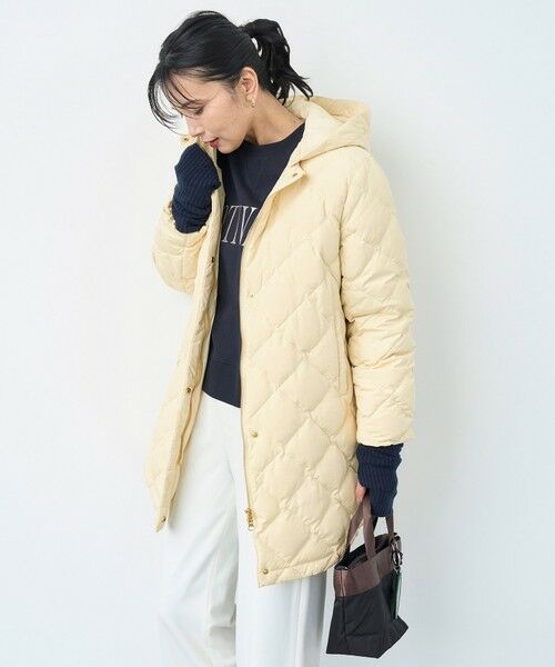 UNFILO / アンフィーロ ダウンジャケット・ベスト | 【自宅で洗濯OK / 軽量で暖かい】TAIONコラボ 2WAY キルティングダウン | 詳細30