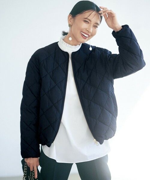 UNFILO / アンフィーロ ダウンジャケット・ベスト | 【TAION×UNFILO】キルティングダウン ショート丈ブルゾン | 詳細30