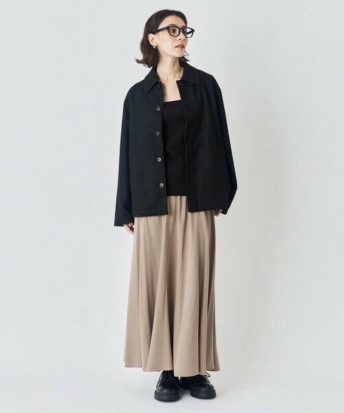 UNFILO / アンフィーロ ブルゾン | 【男女兼用】フラノライク ショートブルゾン [24年秋冬商品] | 詳細1