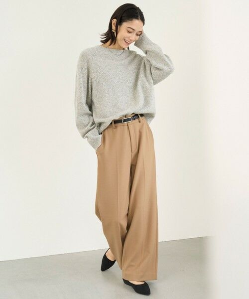 UNFILO / アンフィーロ ニット・セーター | カシミヤブレンド オフネックニット | 詳細4