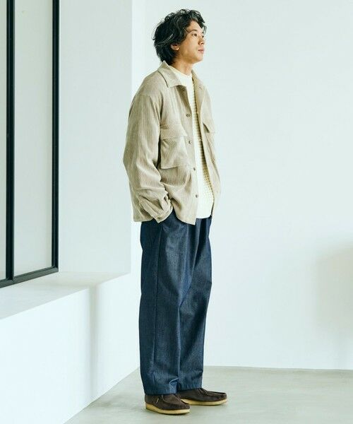 UNFILO / アンフィーロ ニット・セーター | 【男女兼用】ウールポップコーン クルーネック ニット | 詳細11