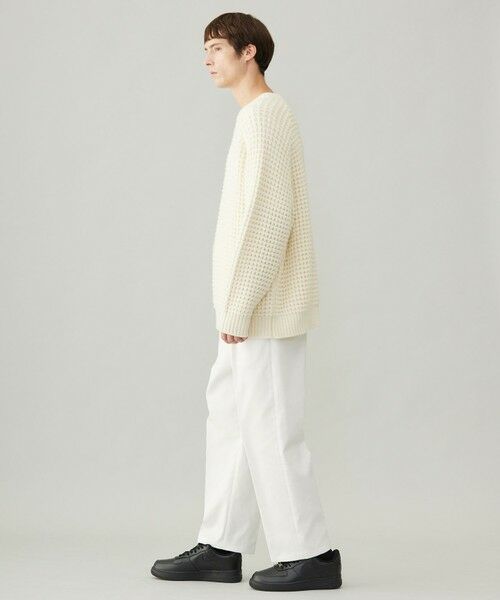 UNFILO / アンフィーロ ニット・セーター | 【男女兼用】ウールポップコーン クルーネック ニット | 詳細7