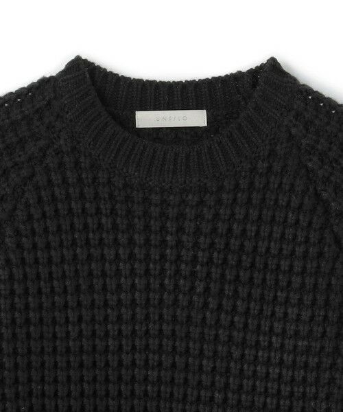 UNFILO / アンフィーロ ニット・セーター | 【男女兼用】ウールポップコーン クルーネック ニット | 詳細20