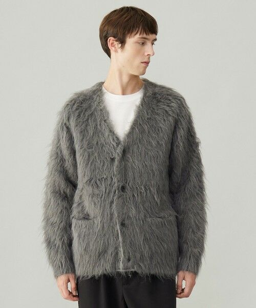 UNFILO / アンフィーロ カーディガン・ボレロ | 【男女兼用】シャギーニット カーディガン | 詳細4