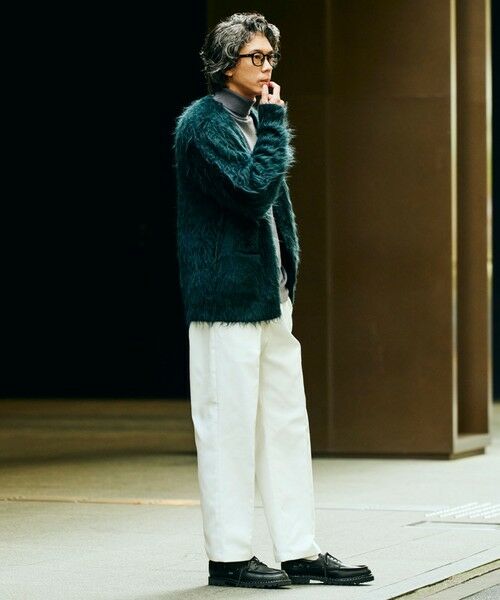 UNFILO / アンフィーロ カーディガン・ボレロ | 【男女兼用】シャギーニット カーディガン | 詳細10