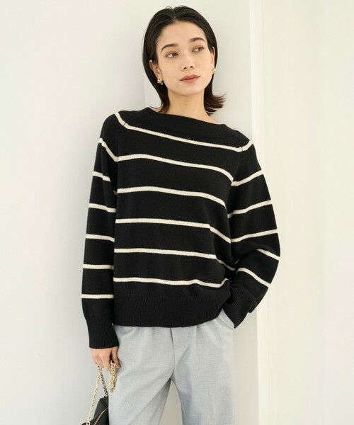 UNFILO / アンフィーロ ニット・セーター | カシミヤブレンド オフネックニット | 詳細23