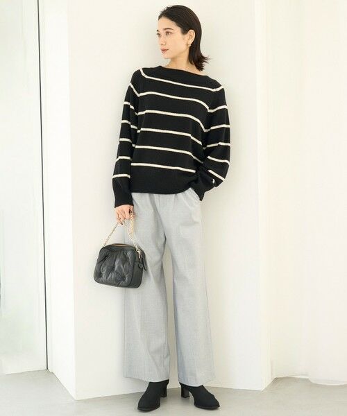 UNFILO / アンフィーロ ニット・セーター | カシミヤブレンド オフネックニット | 詳細25