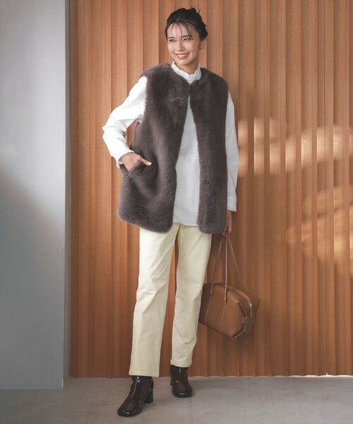 UNFILO / アンフィーロ その他パンツ | ストレッチコーデュロイ スリムパンツ | 詳細2