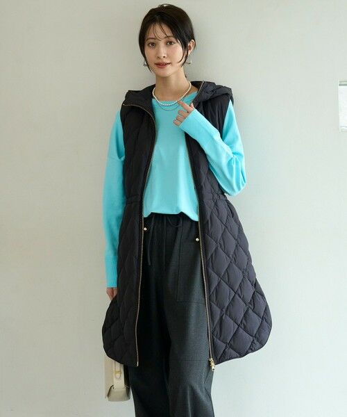 UNFILO / アンフィーロ ダウンジャケット・ベスト | 【TAION×UNFILO 】フード付きジレ | 詳細11