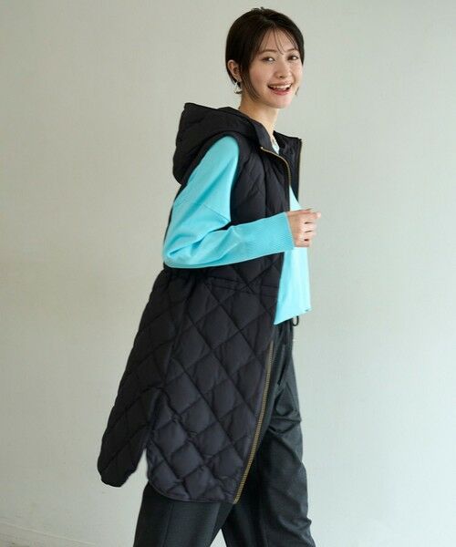 UNFILO / アンフィーロ ダウンジャケット・ベスト | 【TAION×UNFILO 】フード付きジレ | 詳細12